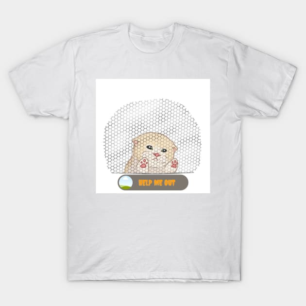 Please help me out T-Shirt by kunasin
